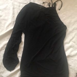 BcBg Drop Waist One Shoulder Dress